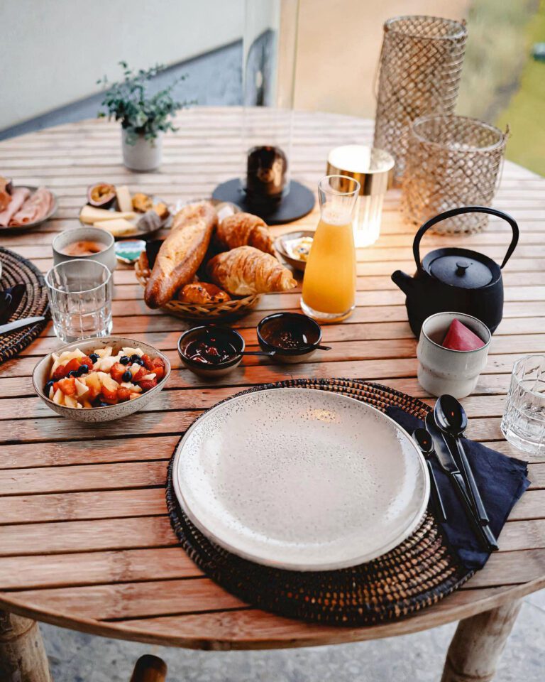 Petit déjeuner de Comme Chez Soye près de Namur