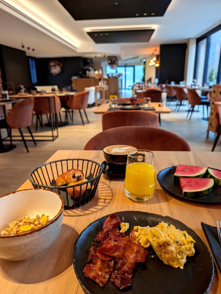 Petit déjeuner gourmand au Domaine des Thermes à Liège