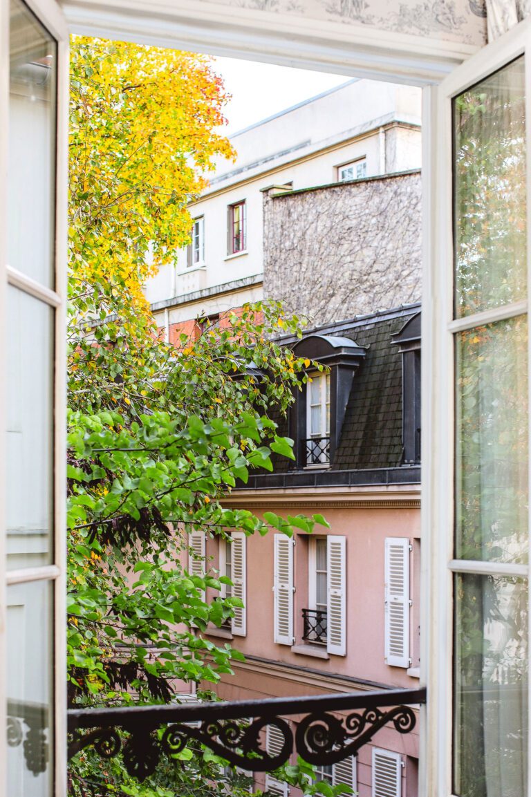 Vue depuis l'Hôtel des Grandes Écoles à Paris