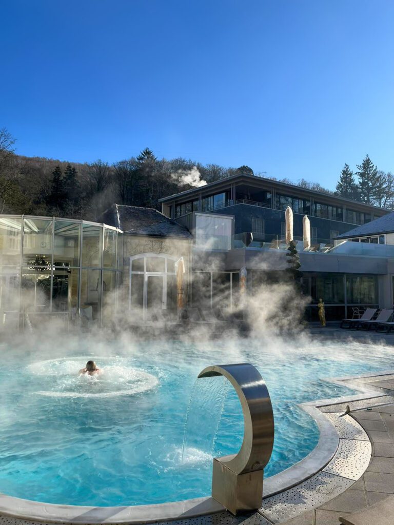 Chaudfontaine Thermal Baths is one of the most outstanding thermal baths in Belgium Chaudfontaine Thermal Baths is one of the most outstanding thermal baths in Belgium