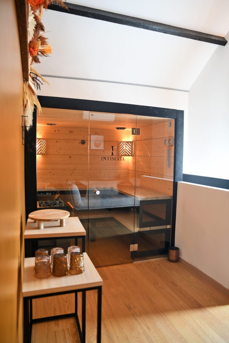 Sauna à la Suite Intimate à Huy