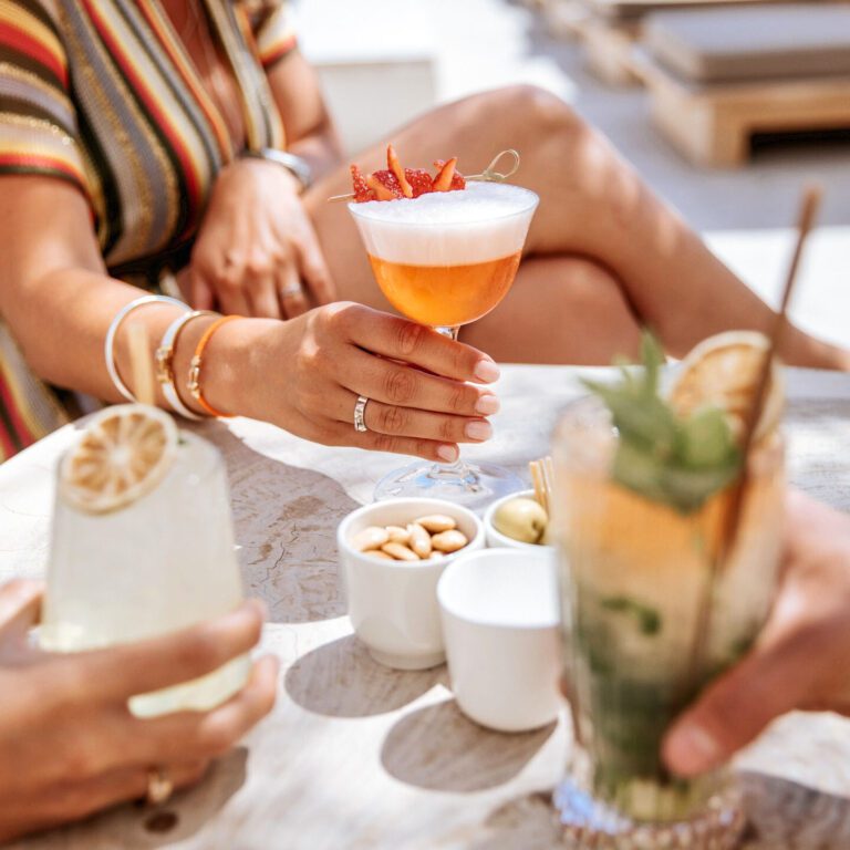 Apéro à Le Mirage à Bormes-les-Mimosas