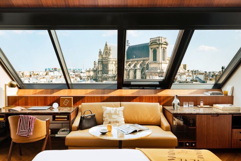Vue depuis le lit de Madame Rêve à Paris