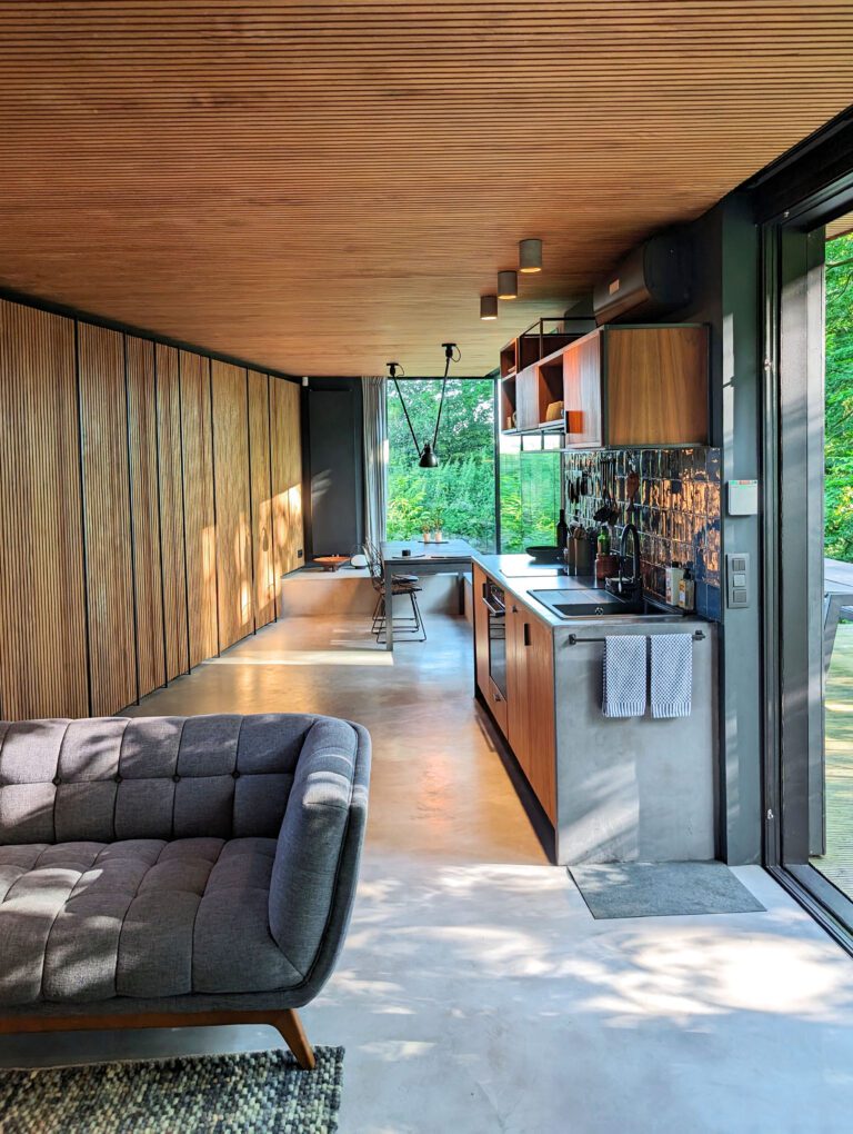 Cuisine tout équipé à Loof Cabin près d'Hasselt