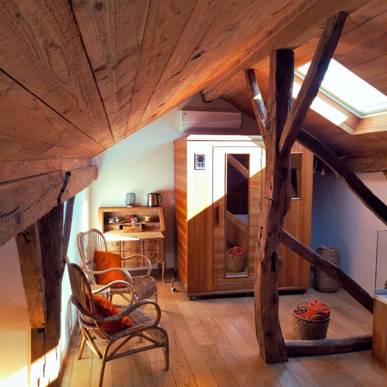Sauna dans la chambre