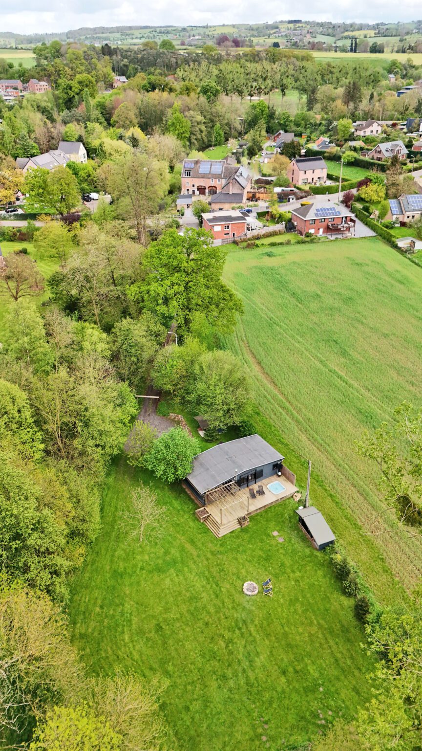 Ô NaNo vue du ciel à Ô NaNo près de Liège