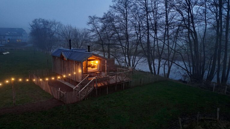 à la Cabane de Petit Bomal