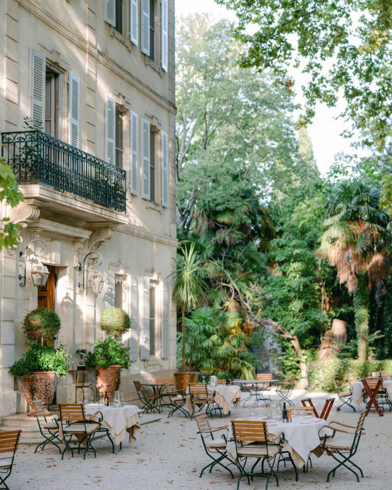 Terrasse Château des Alpilles à Saint-Remy-de-Provence