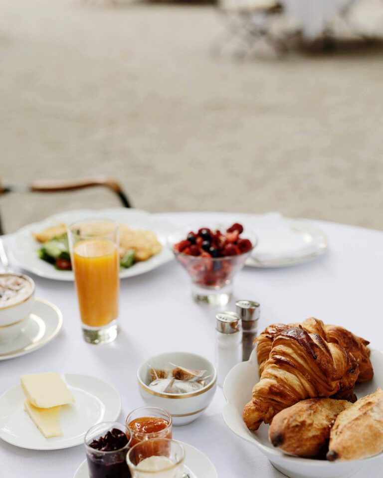 Petit déjeuner au Château des Alpilles à Saint-Remy-de-Provence