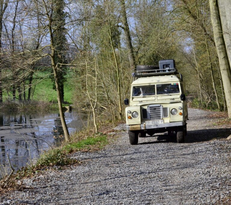 Balade sur les routes à Defcamp à Rixensart