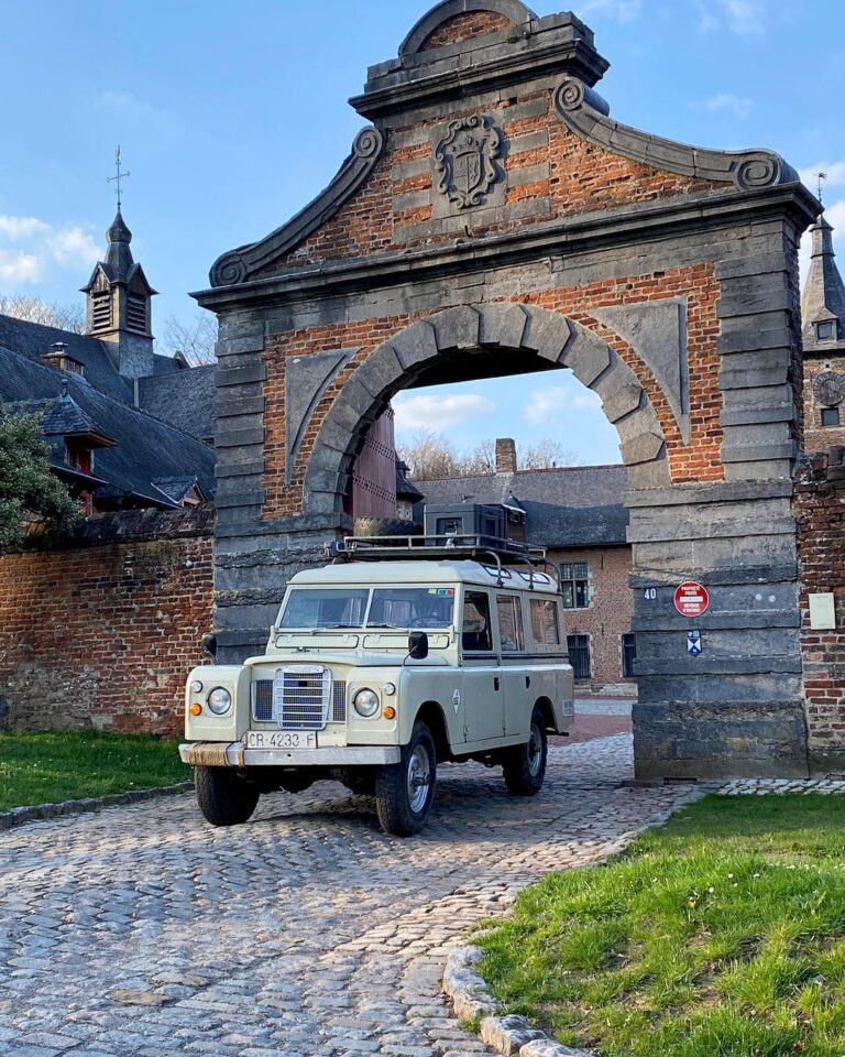 Sortie du château à Defcamp à Rixensart