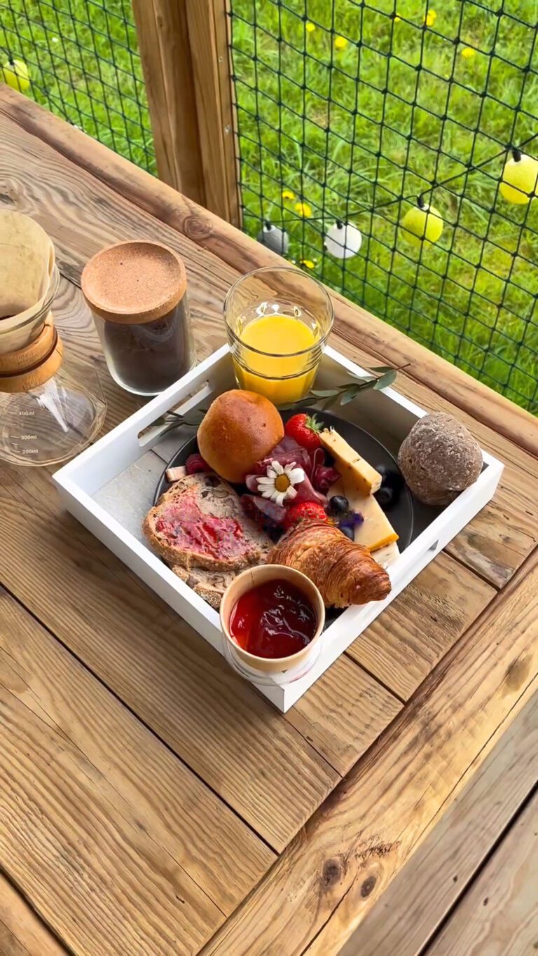 ecau lodge petit dejeuner