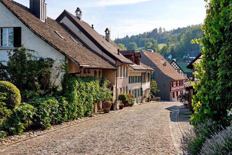 Rues alentours à Krone Regensberg près de Zurich