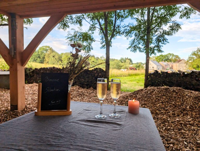 Champagne à la Ferme du Ry