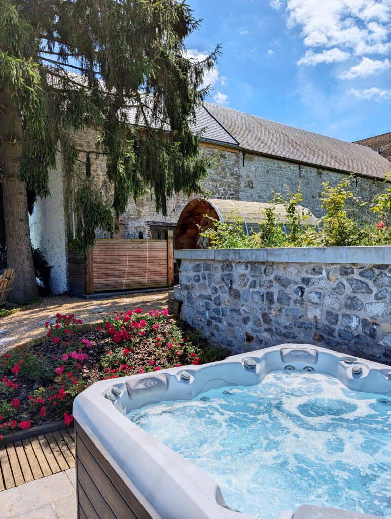 Jacuzzi ou sauna aux Repères de Basseilles