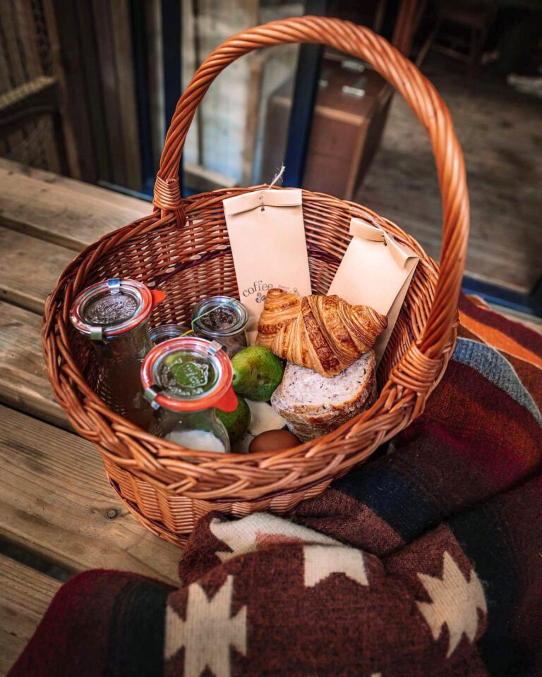 Panier de petit déjeuner