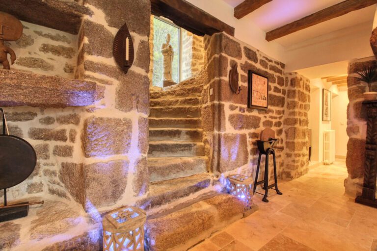 Escaliers à Kerbeleg près de Lorient