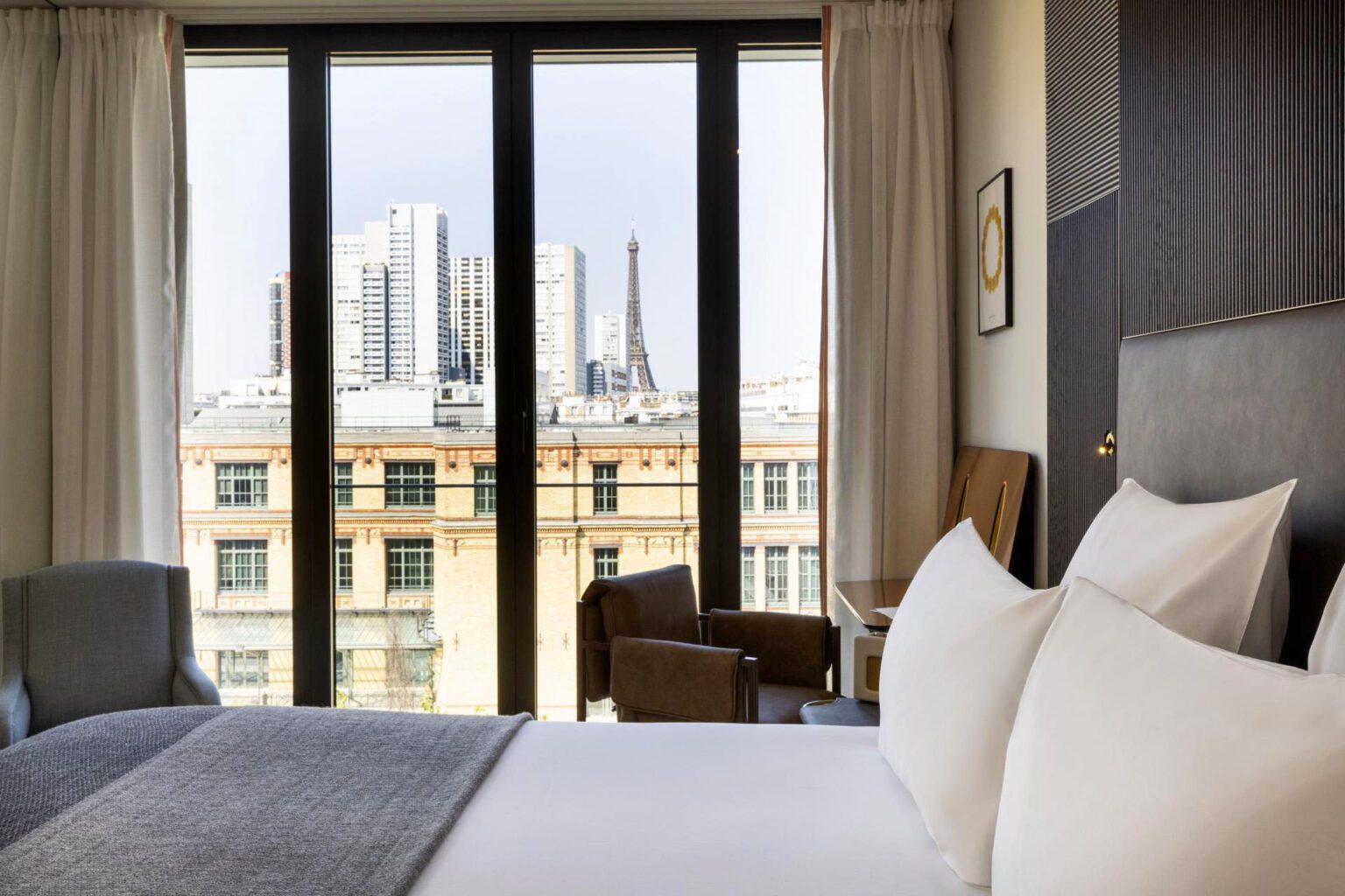 Chambre avec vue au Quinzerie Hôtel à Paris