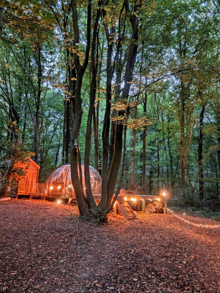 Dôme illuminée de Namur