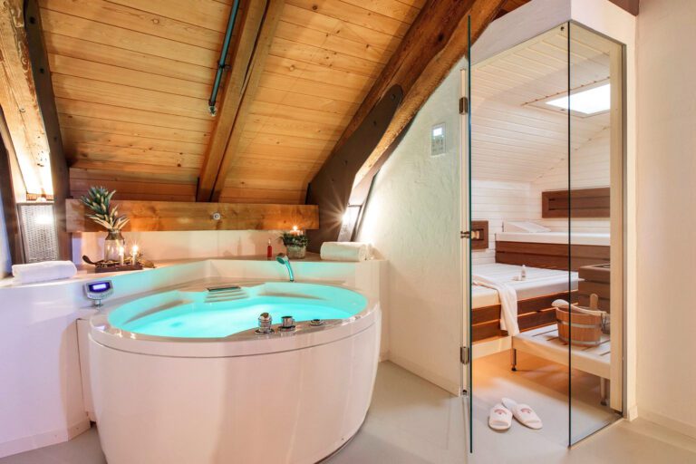 Jacuzzi et sauna à Bären Dürrenroth