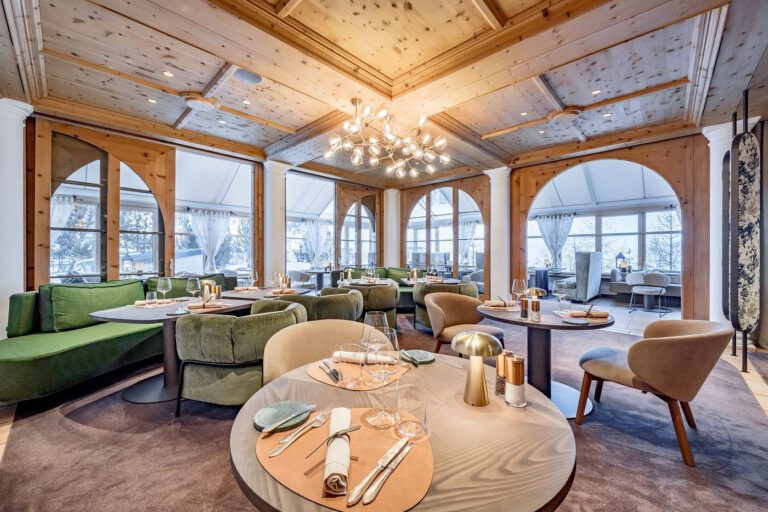 Restaurant au Chasa Montana à Samnaun