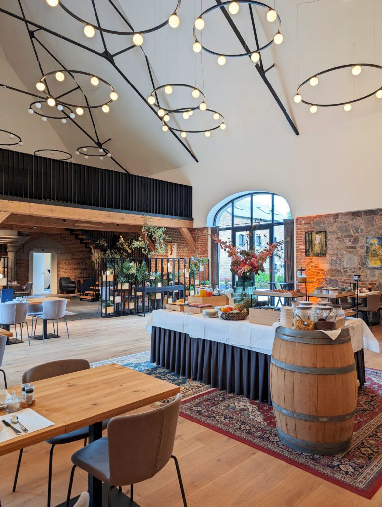 Restaurant gastronomique au Château de Vignée