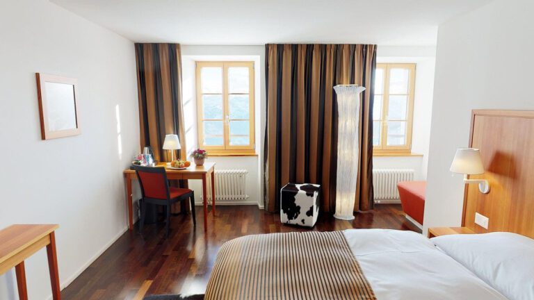 Chambre à l'Hôtel Pilatus-Kul près de Lucerne