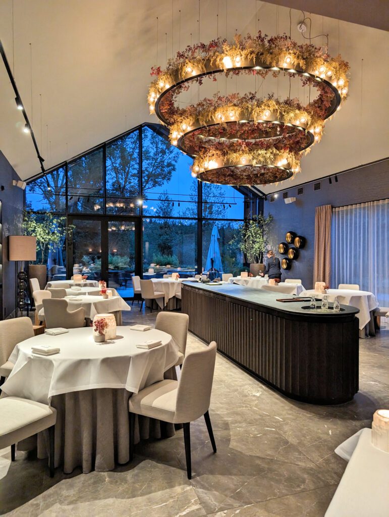 Restaurant gastronomique au Château de Vignée