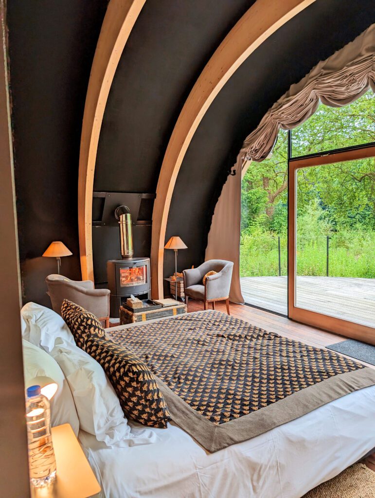 Vue depuis le lit à Room 8 à Bruxelles