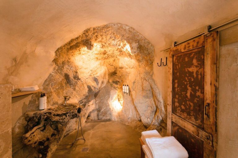 Douche italienne à Hôtel Lou Calen à Cotignac