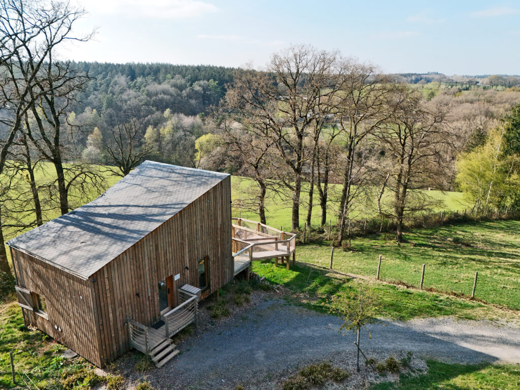 Lodge sur la colline aux Lodges Forestia à Theux