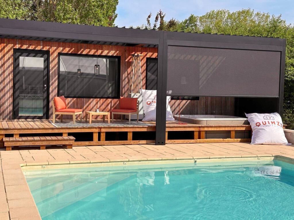 Piscine au Quinze Lodge