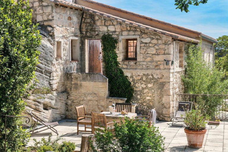 Maison de provence au Mas d'Aigret dans les Baux-de-Provence