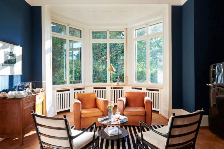 Les salons agréables et élégant au Signau House & Garden à Zurich