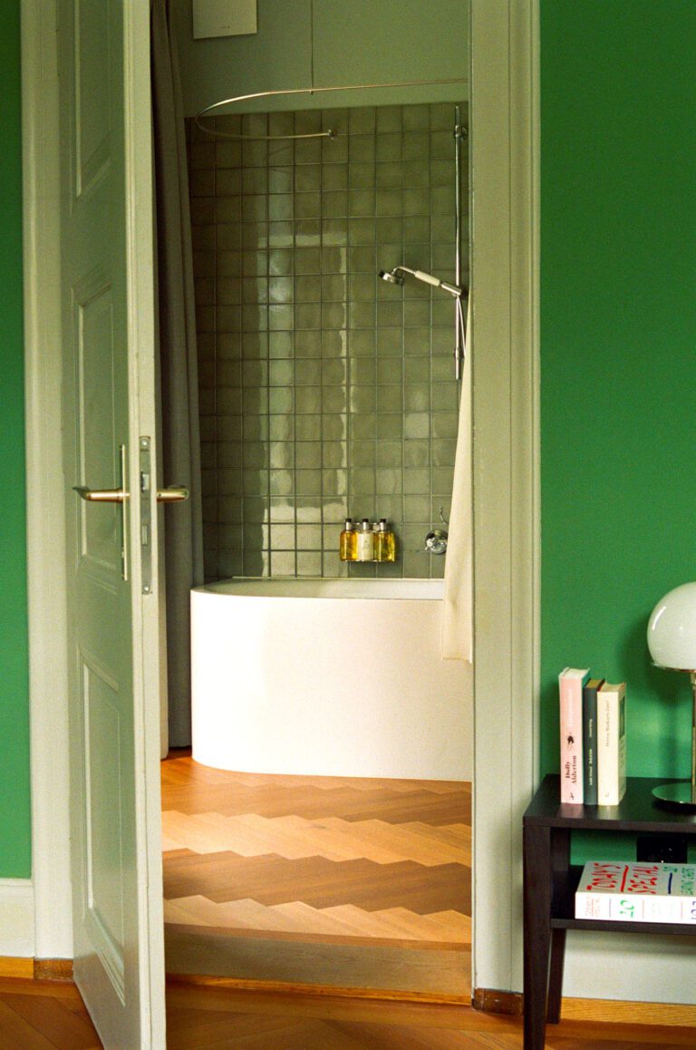 Baignoire design au Signau House & Garden à Zurich
