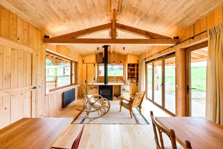 Intérieur Cabanes Champêtres sur le Domaine des Trois Tilleuls à Villers-la-Ville