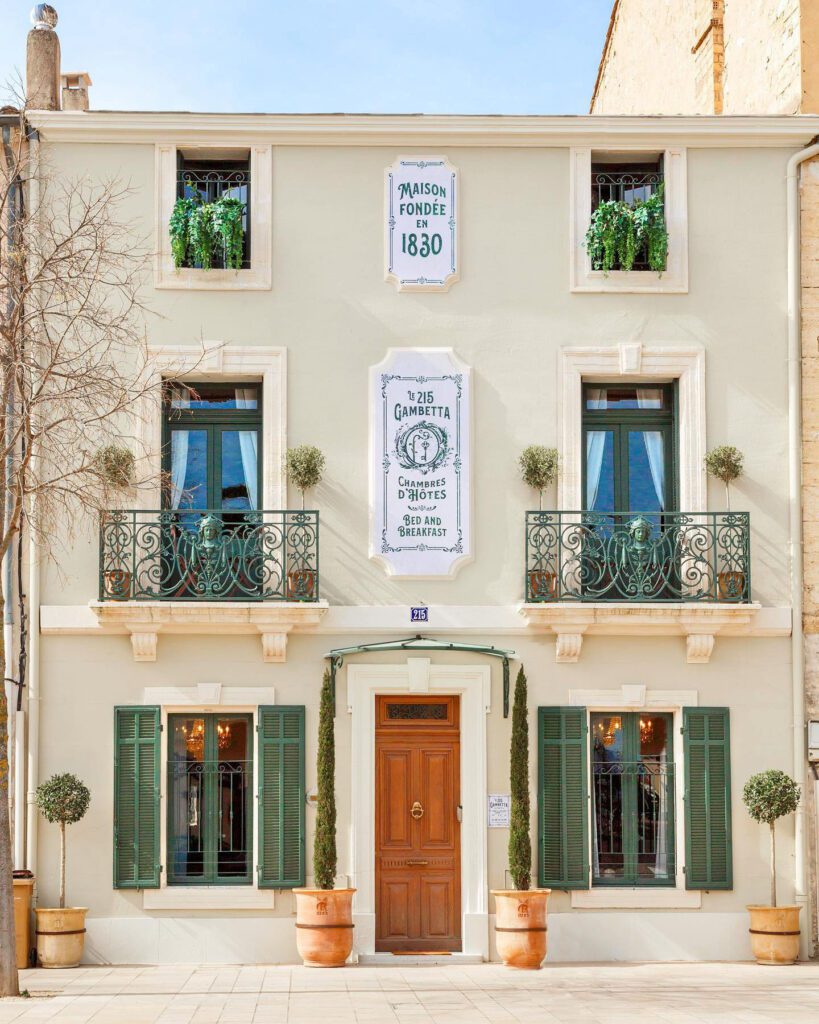 Façade du 215 Gambetta à Cavaillon