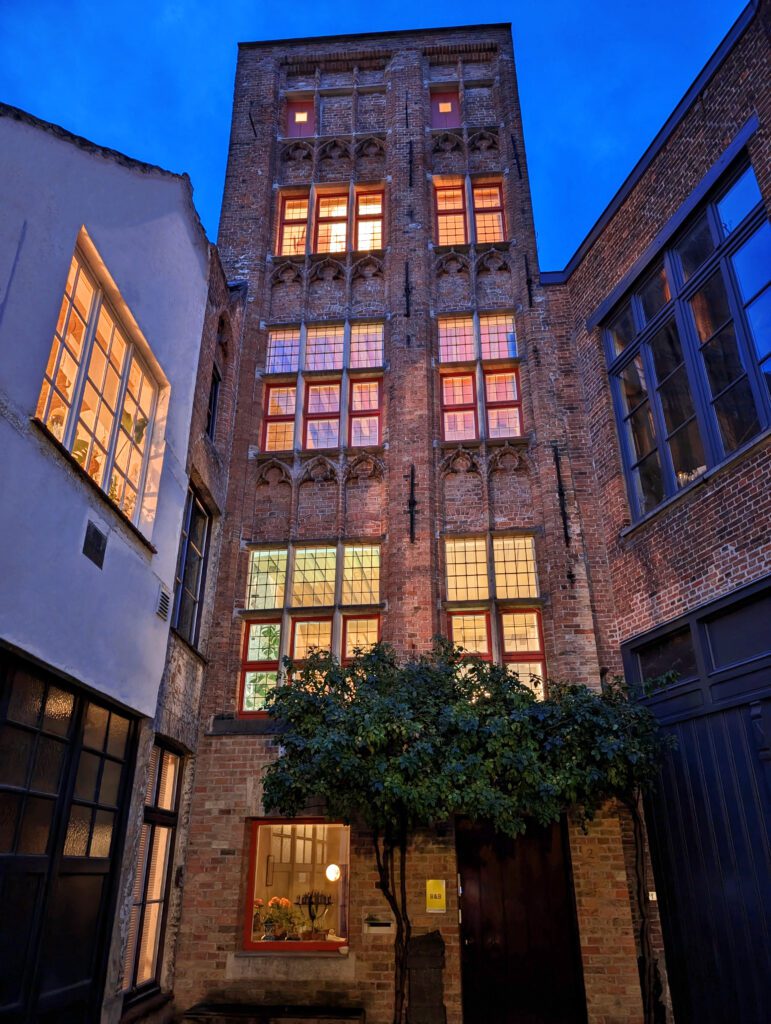 B&B De Zomere de nuit à Bruges