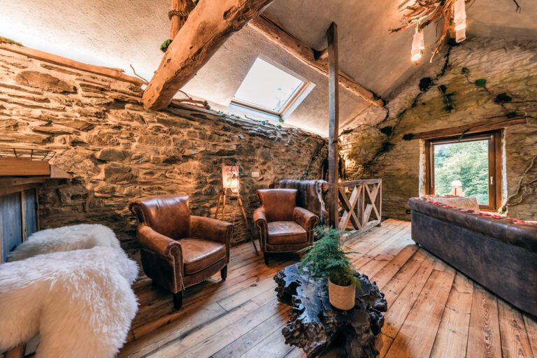 Intérieur de La Roca à Marche en Belgique