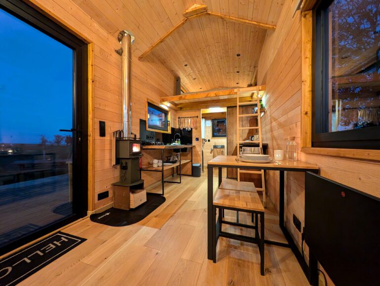 Intérieur de la Tiny House