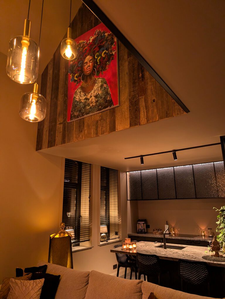 Salon et cuisine à Substantiel Wellness Suite