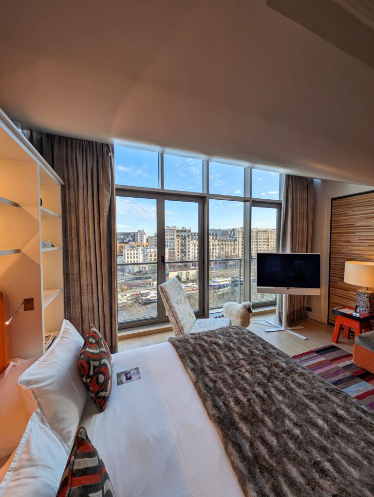 Vue depuis le lit