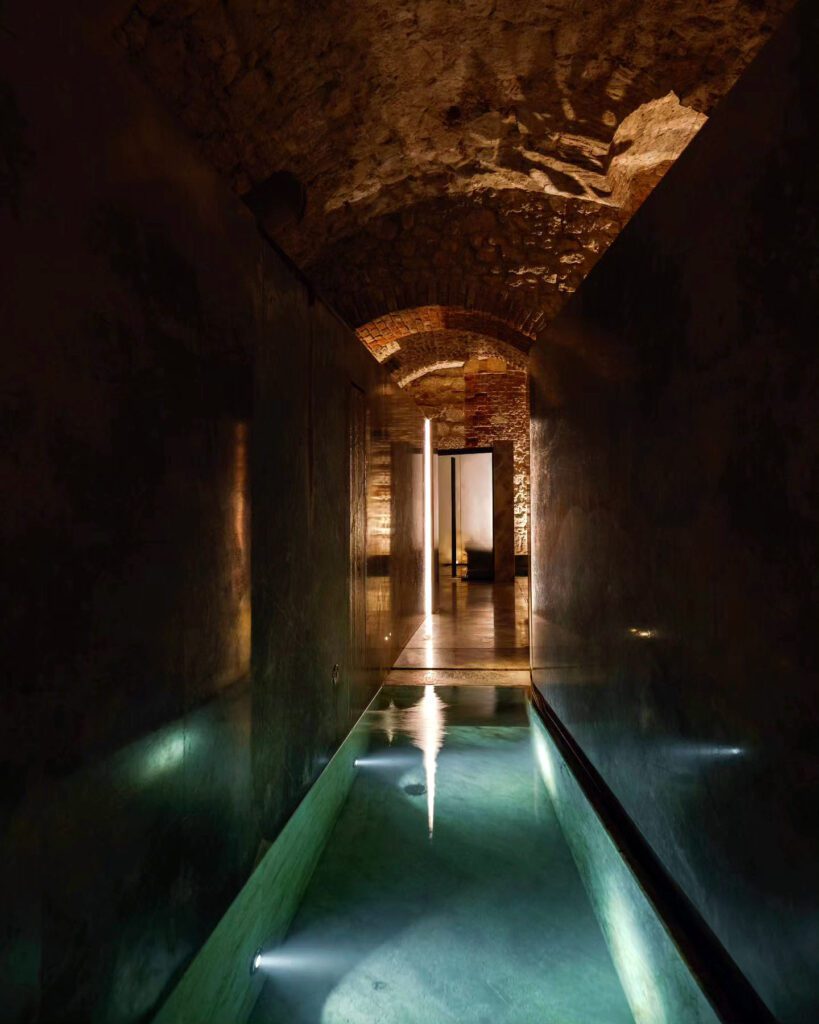 Espace wellness au Pod Różą Hotel à Cracovie