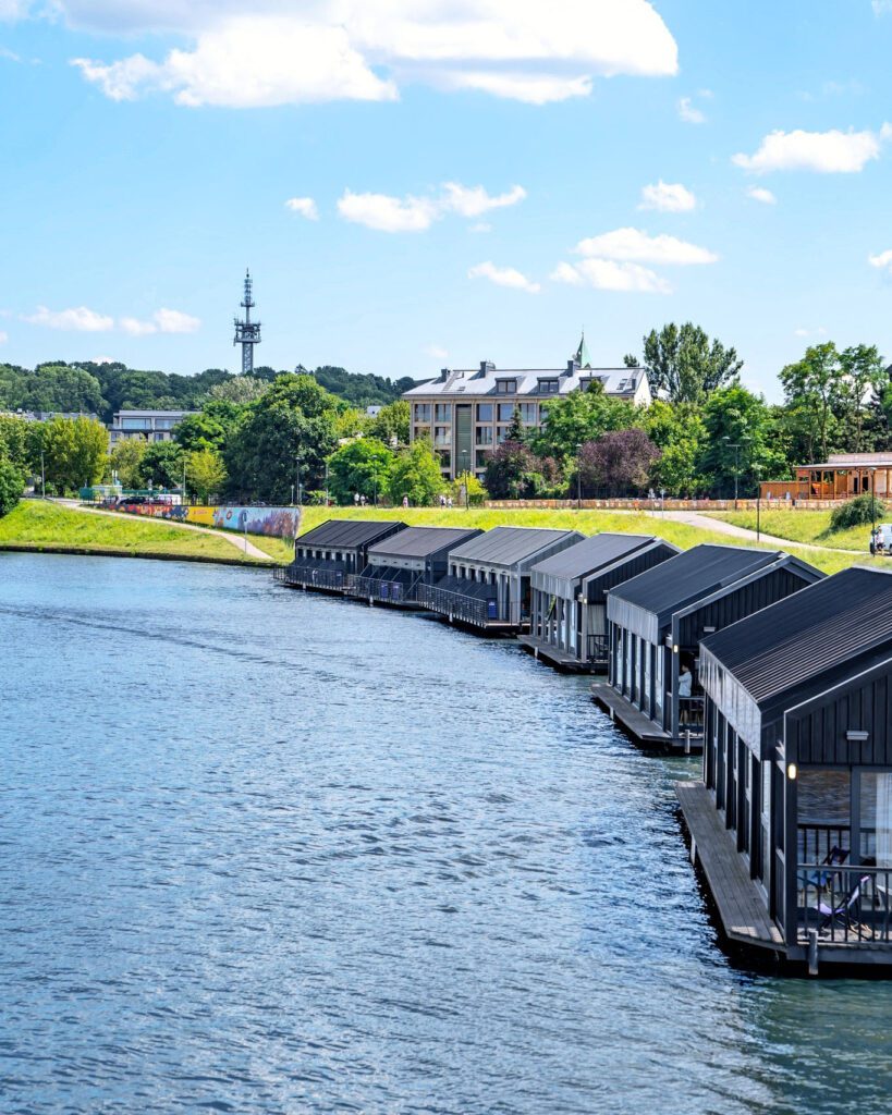 Appartements sur l'eau à New Port près de Cracovie