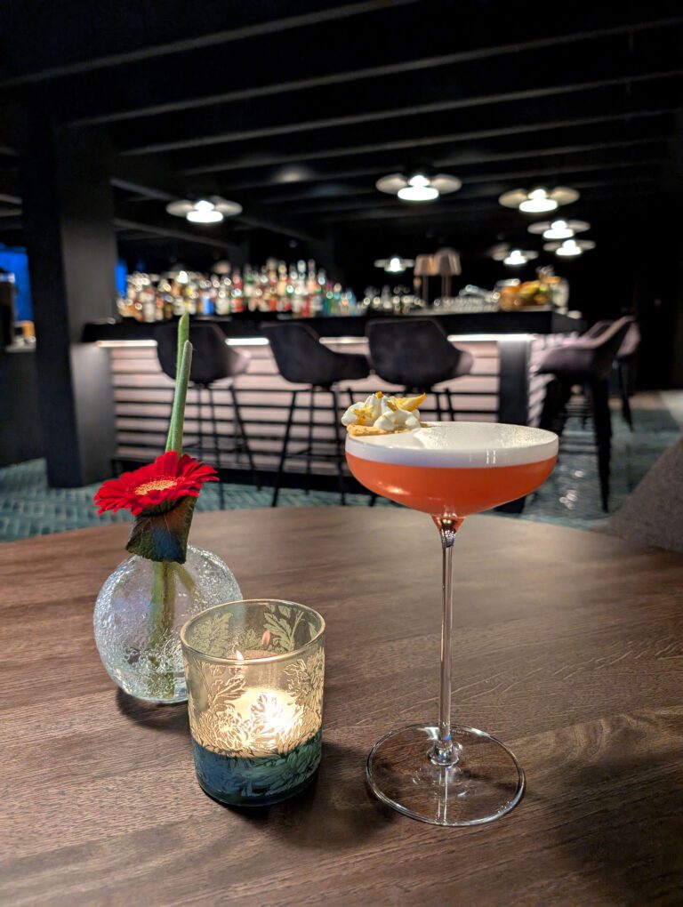 Cocktail savoureux à l'hôtel Anatura au Luxembourg