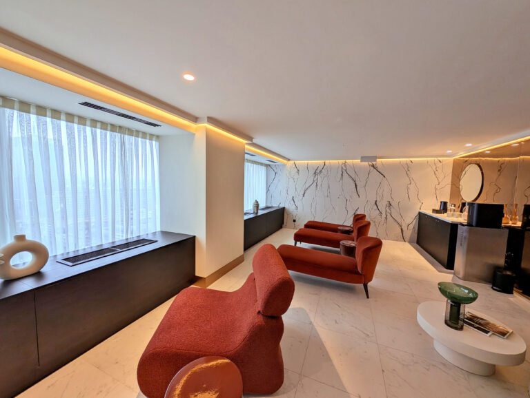 Salle de relaxation à Contour Spa à Bruxelles