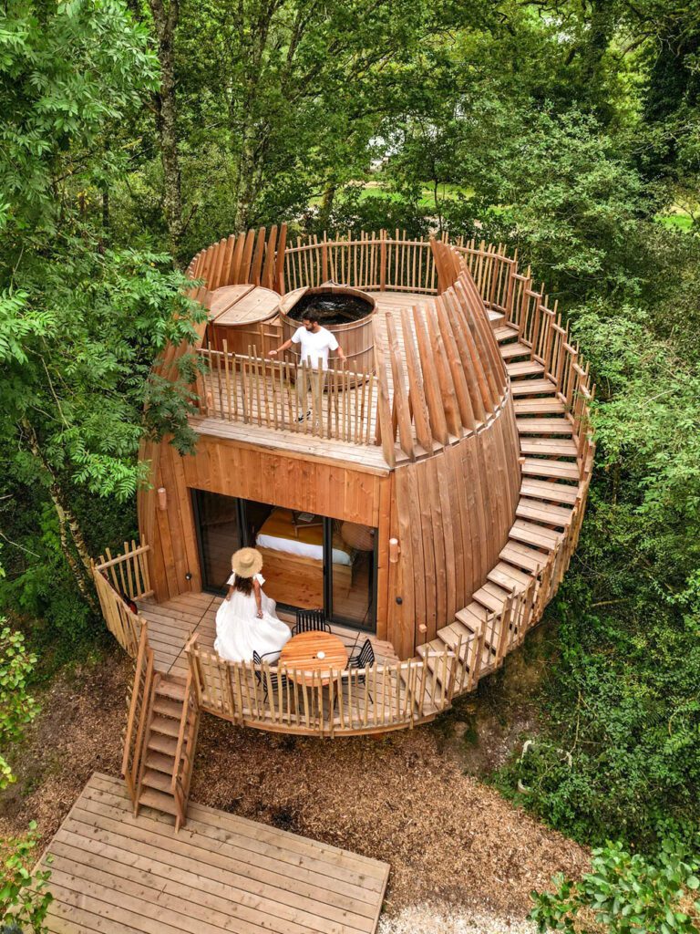 Cabane Spa Signature Australe aux Cabanes des Grands Lacs